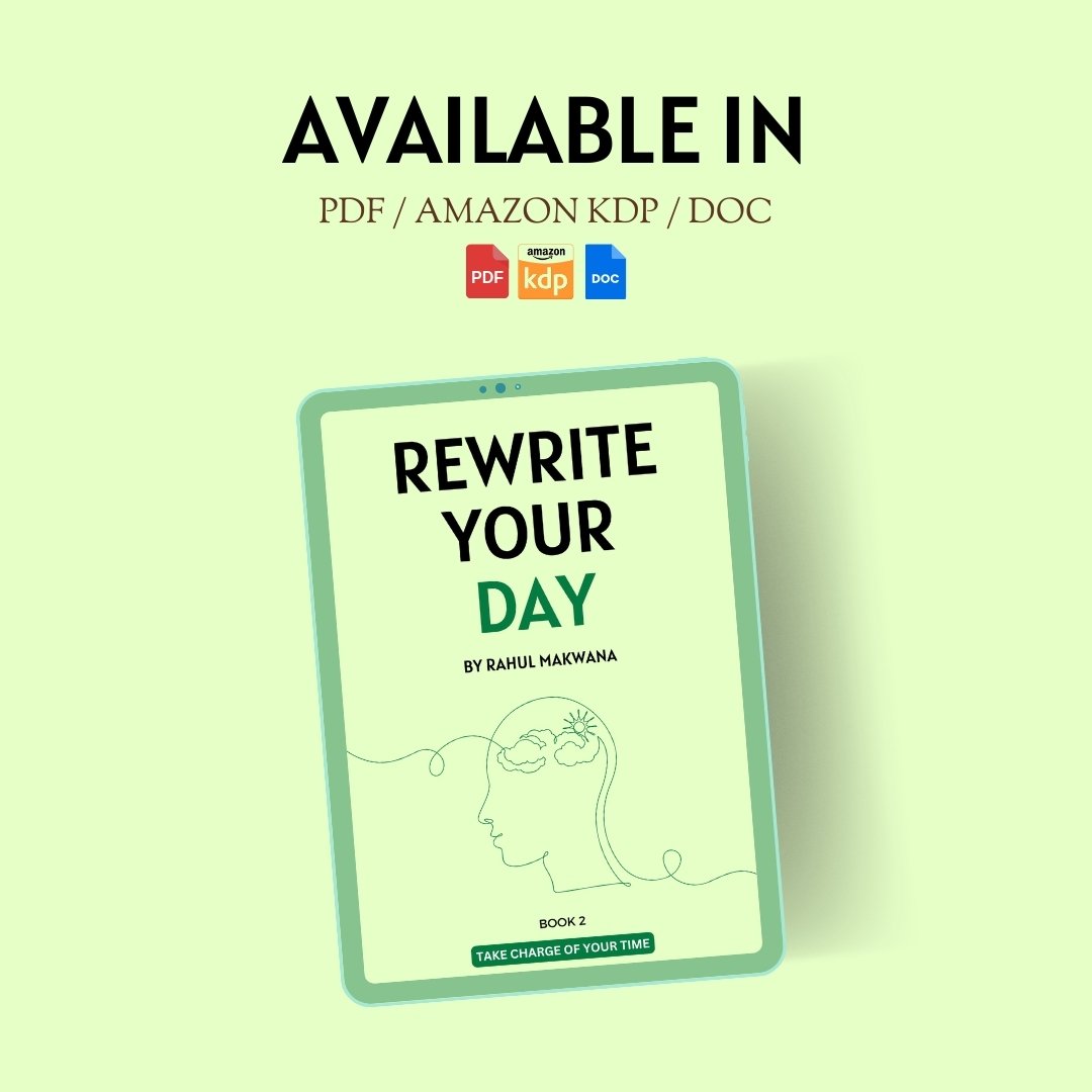 Rewrite Your Day by Rahul Makwana Book Files Name